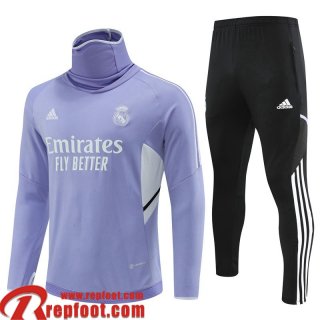 Survetement de Foot Real Madrid Violet Homme 22 23 TG501