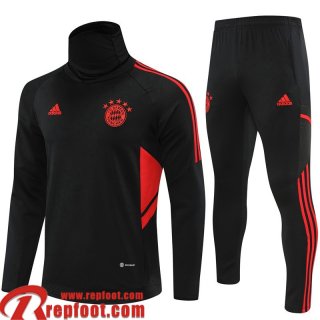 Survetement de Foot Bayern Munich Noir Homme 22 23 TG506