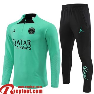 Survetement de Foot PSG vert Homme 22 23 TG508