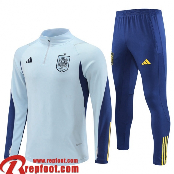 Survetement de Foot Espagne bleu ciel Homme 22 23 TG509