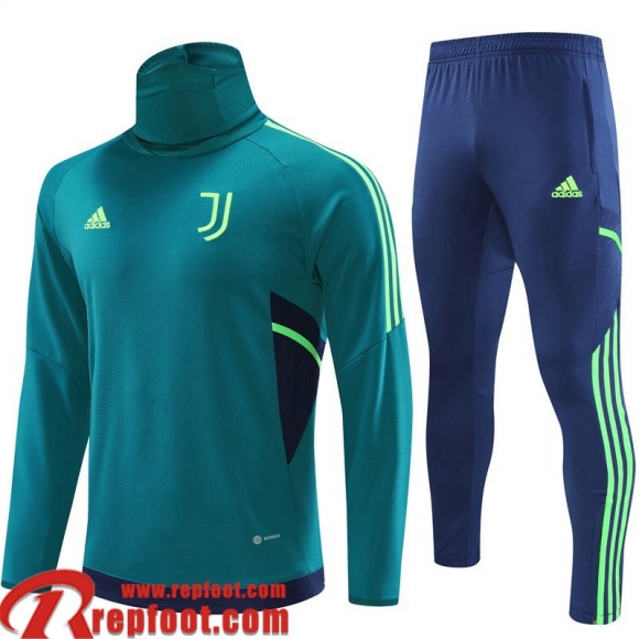 Survetement de Foot Juventus vert Homme 22 23 TG513