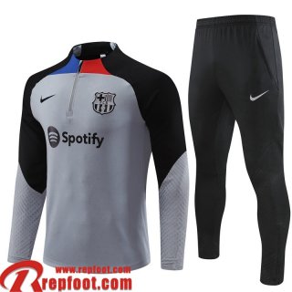 Survetement de Foot Barcelone gris Homme 22 23 TG515