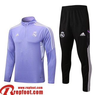 Survetement de Foot Real Madrid Violet Homme 22 23 TG523