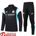 Marseille Survetement de Foot noir Homme 23 24 A101