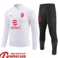 AC Milan Survetement de Foot Blanc Homme 23 24 A106