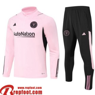 Inter Miami Survetement de Foot rose Homme 23 24 A110