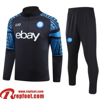 Naples Survetement de Foot noir Homme 23 24 A115