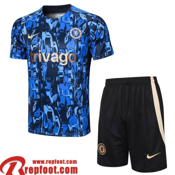 Chelsea Survetement T Shirt bleu Homme 23 24 A133  Chelsea Survetement T Shirt bleu Homme 23 24 A133