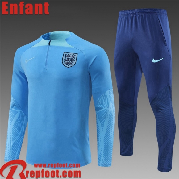 Survetement de Foot Angleterre bleu Enfant 22 23 TK402