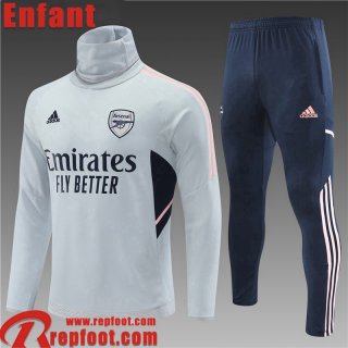 Survetement de Foot Arsenal gris Enfant 22 23 TK405