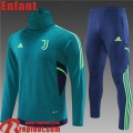 Survetement de Foot Juventus vert Enfant 22 23 TK425