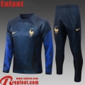 Survetement de Foot France bleu Enfant 22 23 TK435