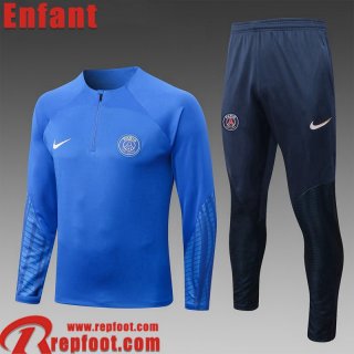 Survetement de Foot PSG bleu Enfant 22 23 TK439