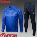 Survetement de Foot PSG bleu Enfant 22 23 TK441