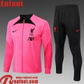 Veste Foot Liverpool rose Enfant 22 23 TK450