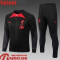 Veste Foot Liverpool Noir Enfant 22 23 TK451