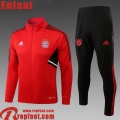 Veste Foot Bayern Munich rouge Enfant 22 23 TK469