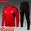 Survetement de Foot Bayern Munich rouge Enfant 22 23 TK470