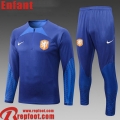 Survetement de Foot The Tangerines bleu Enfant 22 23 TK478