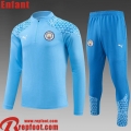 Manchester City Survetement de Foot bleu ciel Enfant 23 24 C59