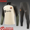 Barcelone Survetement de Foot abricot Enfant 23 24 C63
