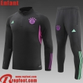 Bayern Munich Survetement de Foot noir Enfant 23 24 C65