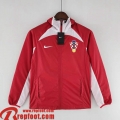 Coupe Vent - Sweat a Capuche Croatie rouge Homme 22 23 WK172