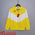 Coupe Vent - Sweat a Capuche Senegal jaune Homme 22 23 WK196