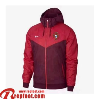 Coupe Vent - Sweat a Capuche Portugal rouge Homme 22 23 WK198