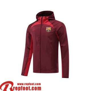 Coupe Vent - Sweat a Capuche Barcelone rouge Homme 22 23 WK137