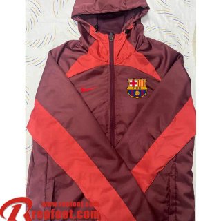 Coupe Vent - Sweat a Capuche Barcelone rouge Homme 22 23 WK163