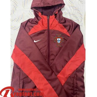 Coupe Vent - Sweat a Capuche Portugal rouge Homme 22 23 WK164