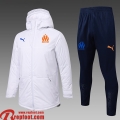 Marseille Doudoune Foot Homme 2025 2026 G209 Marseille Doudoune Foot Homme 2025 2026 G209