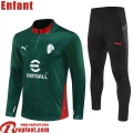 AC Milan Survetement de Foot Enfant 2025 2026 C902 AC Milan Survetement de Foot Enfant 2025 2026 C902