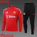 Manchester United Survetement de Foot Enfant 2025 2026 C908 Manchester United Survetement de Foot Enfant 2025 2026 C908