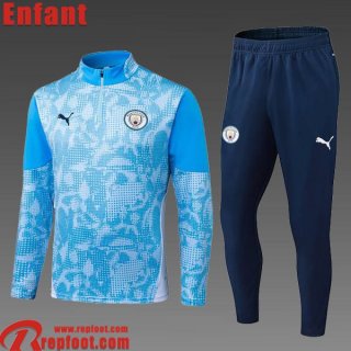Manchester City Survetement de Foot Enfant 2025 2026 C909