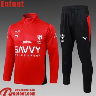 Al-Hilal Survetement de Foot Enfant 2025 2026 C935