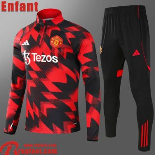 Manchester United Survetement de Foot Enfant 2025 2026 C941