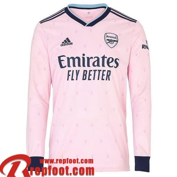 Maillot De Foot Arsenal Third Homme Manche Longue 2022 2023