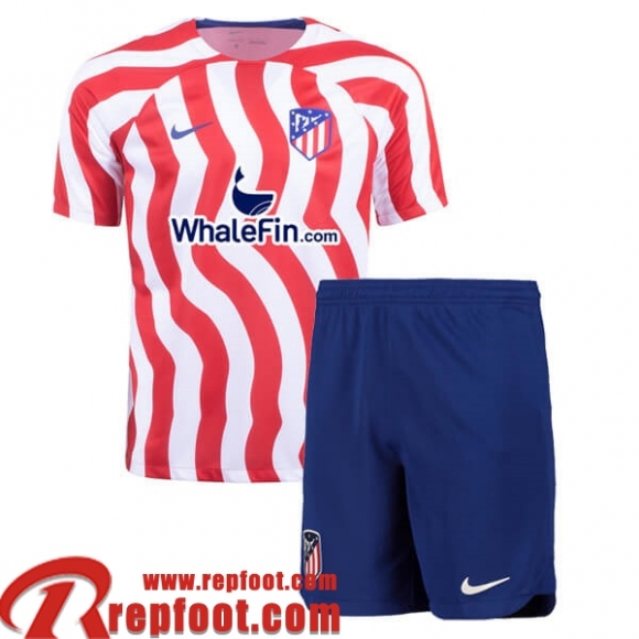 Maillot De Foot Atletico Madrid Domicile Enfant 2022 2023