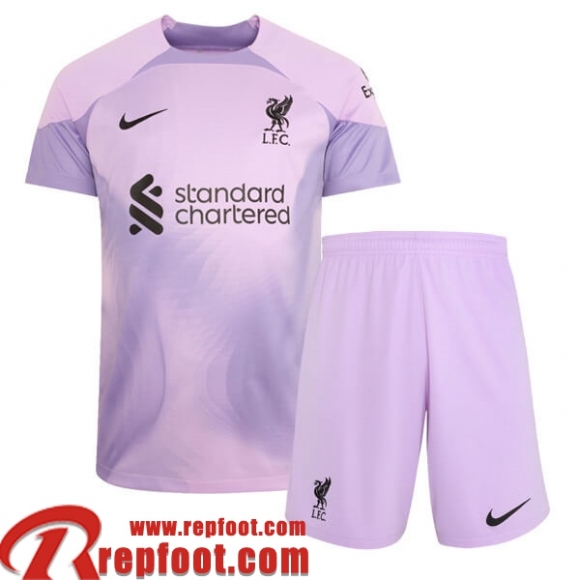 Maillot De Foot Liverpool Gardiens De But Enfant 2022 2023