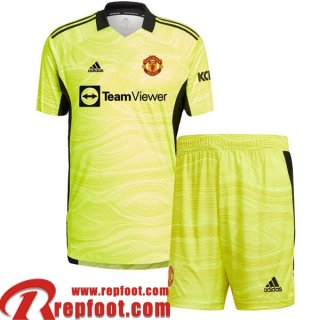 Maillot De Foot Manchester United Gardiens De But Enfant 2022 2023