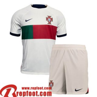 Maillot De Foot Portugal Exterieur Enfant World Cup 2022