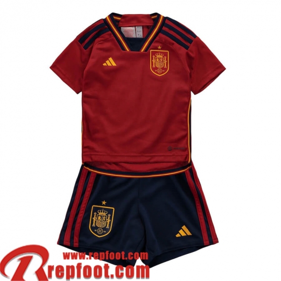Maillot De Foot Espagne Domicile Enfant World Cup 2022