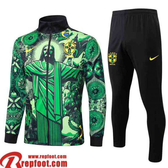 Bresil Veste Foot Homme 24 25 B321  Bresil Veste Foot Homme 24 25 B321