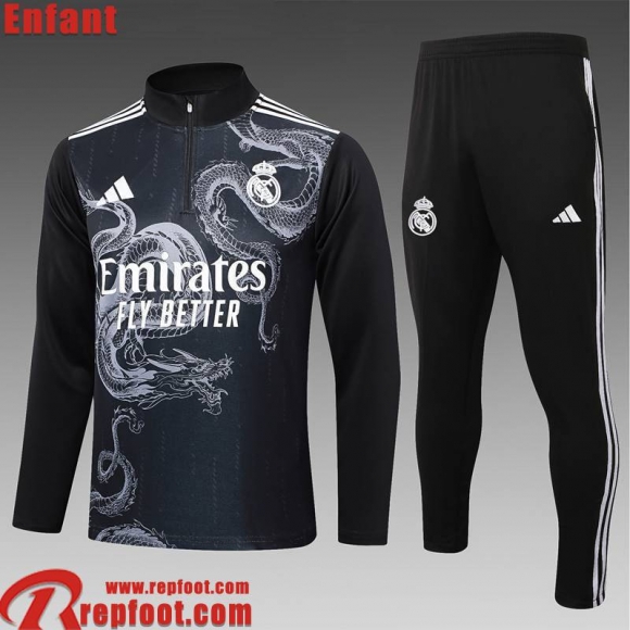 Real Madrid KIT: Survetement de Foot Enfant 24 25 C517 Real Madrid KIT: Survetement de Foot Enfant 24 25 C517
