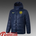 Barcelone Doudoune Foot bleu Homme 2021 2022 DD15