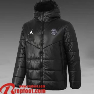 PSG Paris Doudoune Foot le noir Homme 2021 2022 DD17