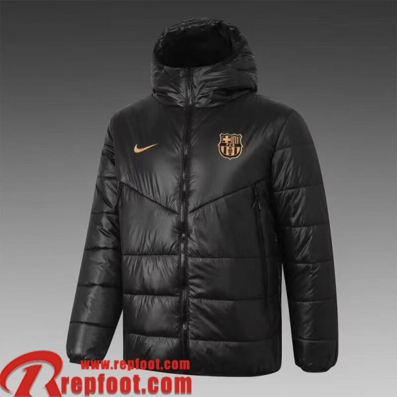 Barcelone Doudoune Foot le noir Homme 2021 2022 DD22