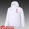 Liverpool Doudoune Foot blanche Homme 2021 2022 DD23